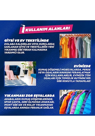 Yumoş Sprey Yıkaması Zor Eşyalar Için Lilyum 450 ML