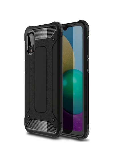 Fitcase Samsung Uyumlu Galaxy A02 (A022) Zirh Tank Tam Koruma Arka Kapak 508681849