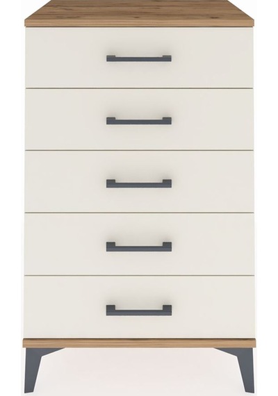 Hyperion Komodin 5 Çekmeceli 60x44x96 Çam-aytaşı Çam
