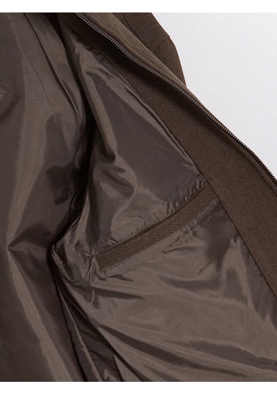 Lcw Vision Kahverengi Regular Fit Dik Yaka Erkek Mont