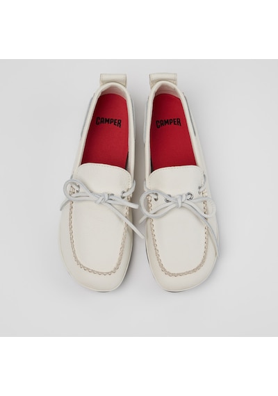 Camper Right Nina Beyaz Kadın Makosen / Babet Cmpk201848-004 Cmp.016