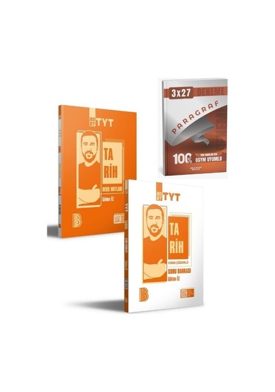 2027 Benim Hocam 2027 Tyt Tarih Ders Notları Ve Tamamı Video Çözümlü Soru Bankası Seti+ Anla Kazan Paragraf