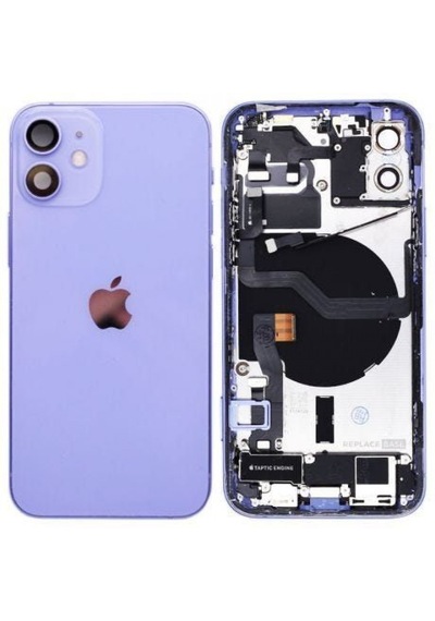 Apple iPhone Uyumlu 12 Full Dolu Kasa Mor