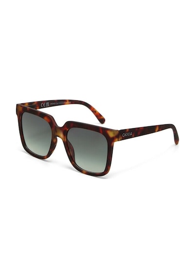 Okkia Roma Unisex Güneş Gözlüğühavana/ Lens: Yeşil Kahverengi
