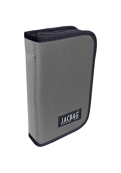 Jacbag Cover -sert Kapaklı Lastikli Kalem Kutusu Cover-gri renkli