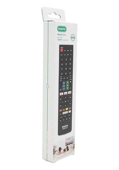 Huayu Rm-sh1516 Sharp Netflıx- Youtube- Prıme Vıdeo Tuşlu Unıversal Lcd-led Tv Kumanda