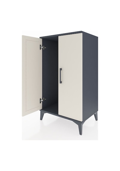Hyperion Komodin 2 Kapaklı 60x44x106 Antrasit-aytaşı Antrasit
