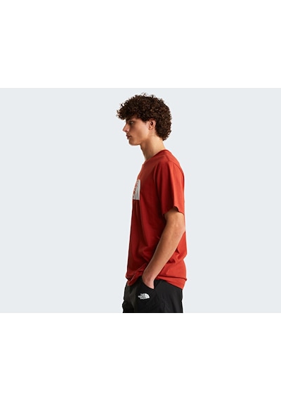 The North Face M Evolution Half Dome Erkek Outdoor Tişörtü Nf0a8b6jg6ı1kırmızı Kırmızı