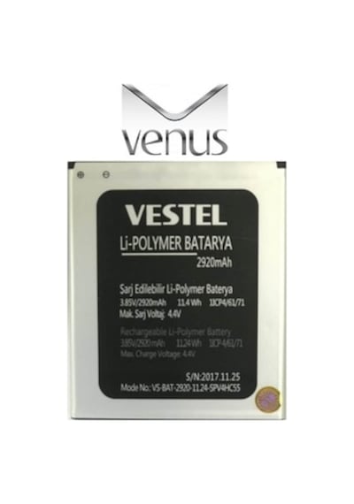 Senalstore Vestel Uyumlu Venüs V3 5530 Pil Batarya Vs-bat-2920-11.24 İthal