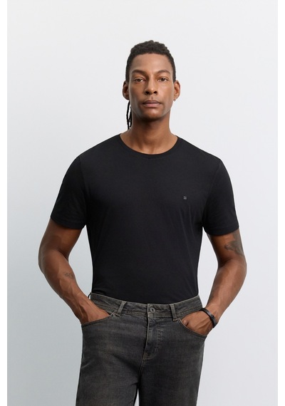 Avva Erkek Antrasit Eskitme Yıkamalı Pamuklu Elastan Madrid Comfort Slim Fit Jean Pantolon A62y3527