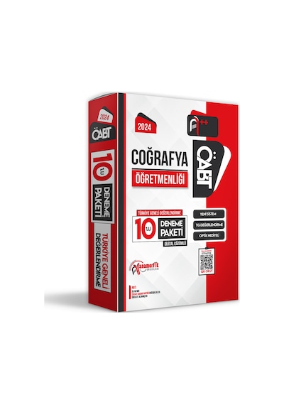 2024 Öabt Coğrafya Öğretmenliği 10lu Paket Deneme D. Çözümlü Tg Anamorfik Yayınları