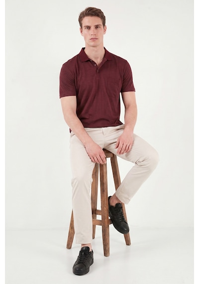 Buratti Pamuklu Regular Fit Göğüs Cepli Düğmeli Polo T Shirt Erkek Polo T Shirt 4565001 Bordo Buratti Pamuklu Regular Fit Göğüs Cepli Düğmeli Polo T Shirt Erkek Polo T Shirt 4565001 Bordo
