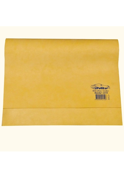 Polikur 3219 Mikrofiber Güderi Hardal Oto Kurulama Bezi 54 x 68 CM 1 Adet