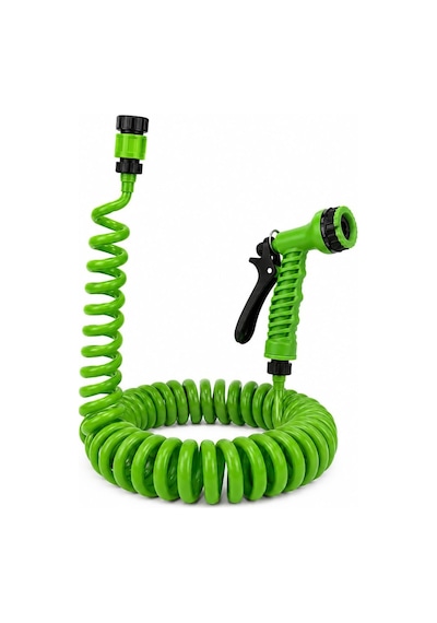 Lexroo 15 Metre Spiral Bahçe Sulama Hortumu Seti