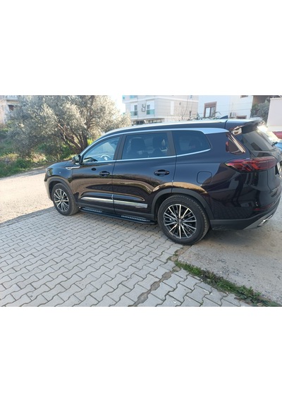 Chery Tiggo 8 Pro 2022-2024 Plus Siyah Yan Basamak Koruma