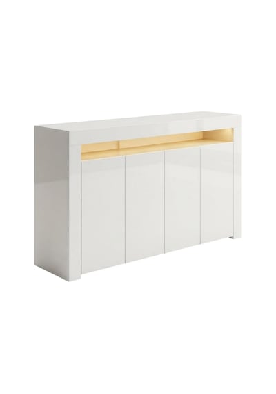 İnarch Dizayn Batı Led Işıklı Konsol Modern 4 Kapaklı Tv Konsolu - Tv Ünitesi Parlak Beyaz İnarch Dizayn Batı Led Işıklı Konsol Modern 4 Kapaklı Tv Konsolu - Tv Ünitesi Parlak Beyaz