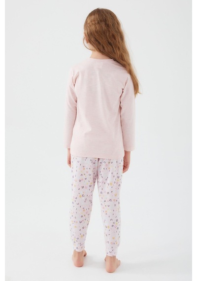 Roly Poly 3098 We So Sweet Melanj Kız Çocuk Pijama Takım Pembe