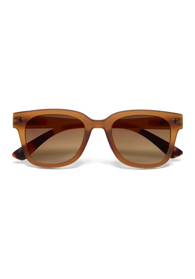 Okkia Giovanni Kahverengi Lens Unisex Güneş Gözlüğü Kahverengi Kahverengi