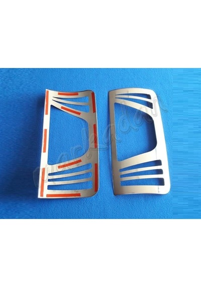 Ford Connect Krom Stop Çerçevesi 2009-2014 2 Parça Paslanmaz  Çeli