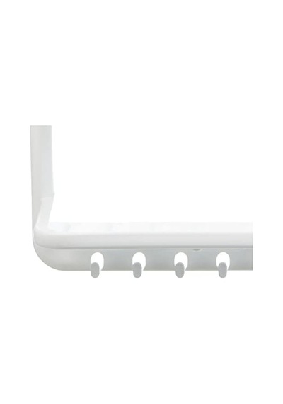 Ceres Plastik Banyo Duş Rafı, Beyaz, Standart 6998