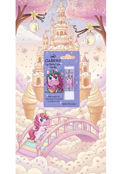 Gabrini Lip Balm Child Dudak Nemlendirici - Vanilya Diğer
