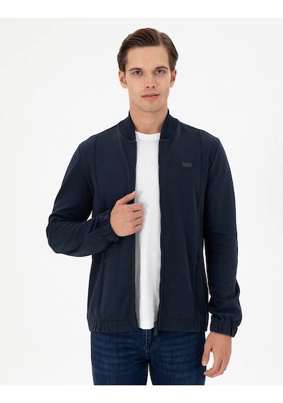 U.s. Polo Assn. Erkek Lacivert Hırka Örme 50293386-vr033 Lacivert