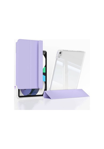 Lexroo İpad Air 11 2025 M3 Kılıf Magnetik Ayrılabilen Airbagli Sliding Tablet Kılıfı - Siyah