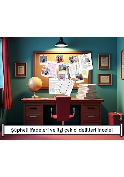 Dedektif Ayla Kumru Yerebatan'da Gece Yarısı, Çocuklar İçin Eğlenceli Dedektiflik Oyunu