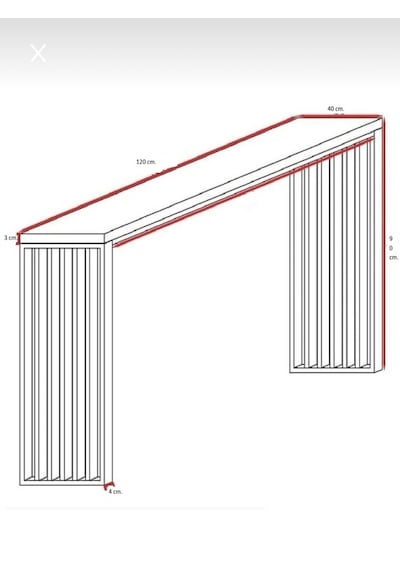 Umutpark Metal Ahşap Mutfak Masası. Meşe - Siyah Umutpark Metal Ahşap Mutfak Masası. Meşe - Siyah