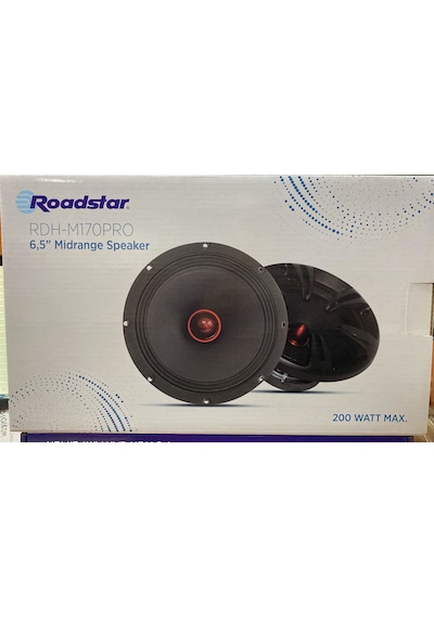 Roadstar Rdh-m170pro 200 Watt 17 Cm Midrange Oto Hoparlör