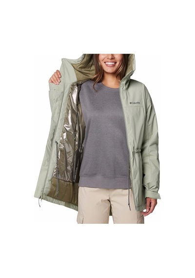 Columbia Hikebound Iı Long Insulated Kadın Mont Wl2638 Yeşil