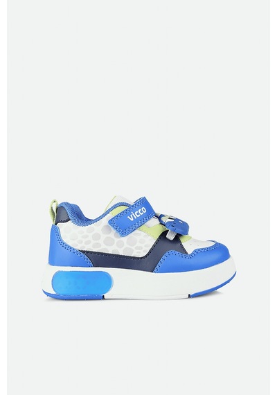 Vicco Borka Işıklı Erkek Okul Öncesi Saks Mavi Sneaker