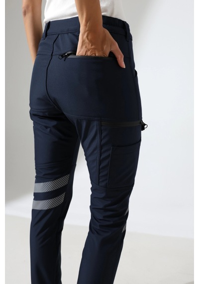 Acil Sağlık Soft Shell Outdor Kışlık Kadın Pantolon - Lacivert