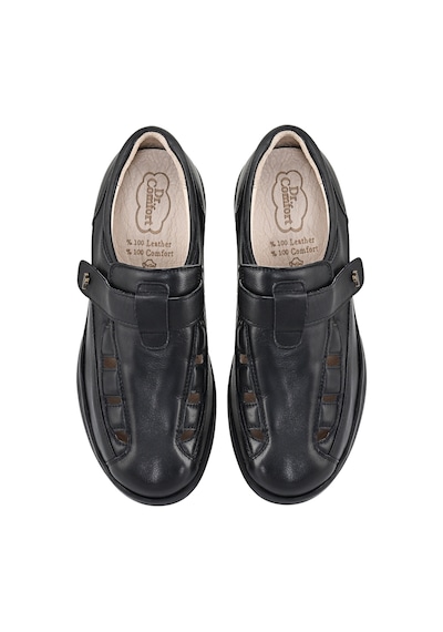 Dr Comfort Dr.comfort Dr.7100 Erkek Ortopedik Sandalet Rocker Bottom Tabanlı El Yapımı Vejetal Deri Siyah Dr Comfort Dr.comfort Dr.7100 Erkek Ortopedik Sandalet Rocker Bottom Tabanlı El Yapımı Vejetal Deri Siyah