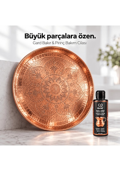 Gard Bakır Pirinç Cilası 125 ML