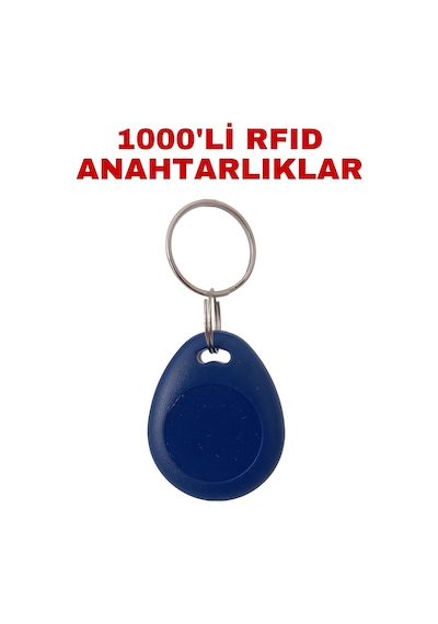 Sr-602 Yazılabilir Ve Kopyalanabilir Rfıd Proximity Anahtarlık 125 Khz Keyfob Geçiş Kontrol Çipi 1000 Adet