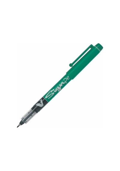 Pilot Roller Kalem Signo Pen İmza Kalemi Yeşil Sw-vsp-g Çok Renkli