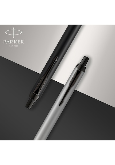 Parker Im Lake Siyah Altın Tasarımlı Tükenmez Kalem, Orta Kalınlı Çok Renkli