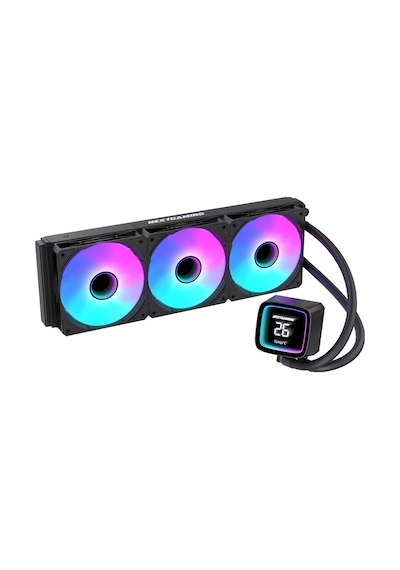 Ng-360c Nitro Cool 360mm Argb Fanlı Derece Göstergeli Sıvı Cpu Soğutucu Siyah