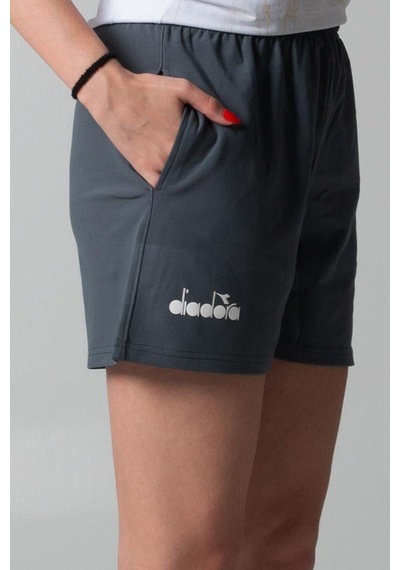 Diadora Bayan Şort Salon /antrasit- 220 Gr Srd.dlgç