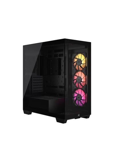 Corsaır 3500x 750w 80plus Bronze 3x120mm Argb Midt Atx Siyah Kasa