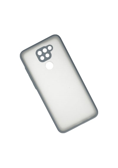 Mey İthalat Redmi Note 9 Kılıf Montreal Silikon Kapak - Gri