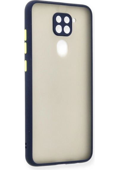 Redmi Note 9 Kılıf Montreal Silikon Kapak - Lacivert