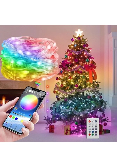 Bay 10 Mt Uzaktan Kumandalı Usb Led Işık Çok Modlu Dekoratif Ortam Aydınlatmas Najmaddin Diğer