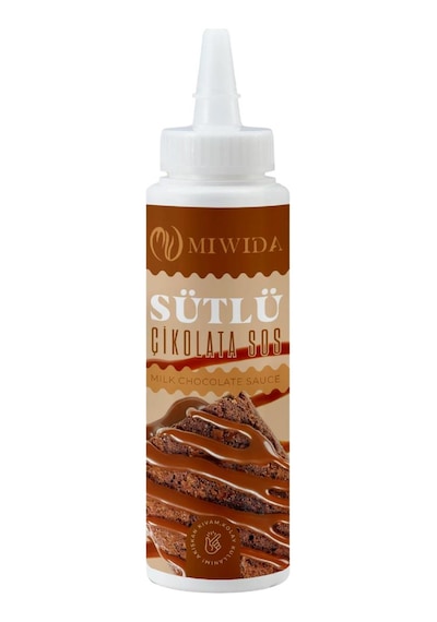 Miwida Sütlü Çikolata Sos - Pratik Waffle, Pankek,