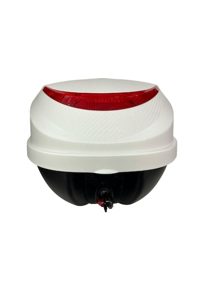 Motosiklet Arka Çanta 32 Litre Beyaz Sırt Dayama Pedi Motor Çanta Renkli