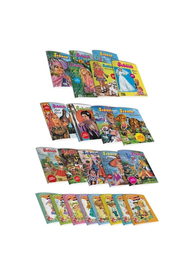 Şebnem Bebek Sweet Girl, Minikler, Moda, Kostümler 23 Lü Tam Seri Etkinlik Kitabı