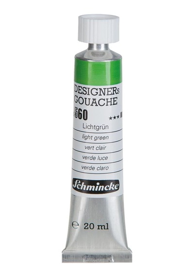 Schmincke Hks Designers' Gouache Tüp Guaj Boya 20 ML 563 Sap Green