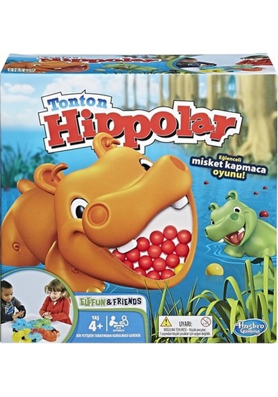 Hasbro Tonton Hippolar Eğlenceli Misket Kapmaca Oyunu