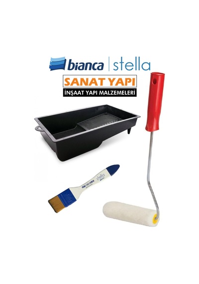 Stella Set Ipek Fırça Rulo Tava